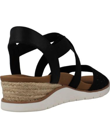 Sandales pour Femme skechers ARCH FIT BEACH KISS-BOHO BEYO NEGRA NEGRO