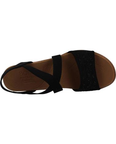 Sandales pour Femme skechers ARCH FIT BEACH KISS-BOHO BEYO NEGRA NEGRO