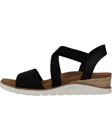 Sandalen für Damen skechers ARCH FIT BEACH KISS-BOHO BEYO NEGRA NEGRO