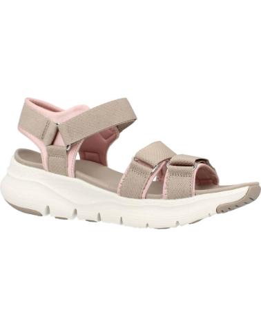 SKECHERS 119305 SANDALIAS DE MUJER TAUPE
