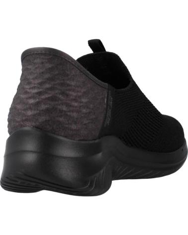 Sportschuhe für Damen SKECHERS ZAPATILLAS SMOOTH STEP-149709-BBK MUJER NEGRO