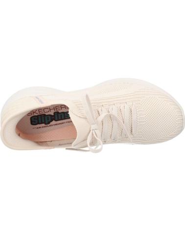 Deportivas-De-Mujer-SKECHERS-149710-NAT-NATURAL-KNIT-PERIWINKLE-TRIM-BEIS