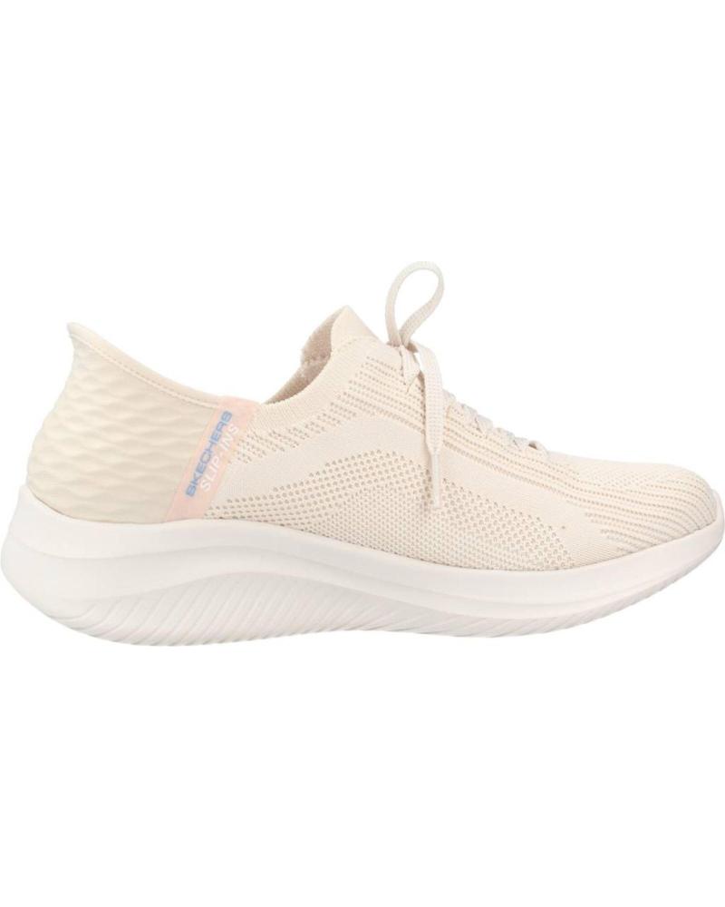 Deportivas-De-Mujer-SKECHERS-149710-NAT-NATURAL-KNIT-PERIWINKLE-TRIM-BEIS