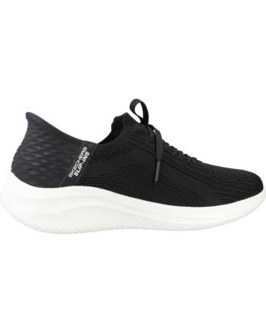 Deportivas de Mujer y Niña SKECHERS SLIP-INS ULTRA FLEX 3 0 TONAL STRETC NEGRO