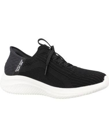 Deportivas de Mujer y Niña SKECHERS SLIP-INS ULTRA FLEX 3 0 TONAL STRETC NEGRO