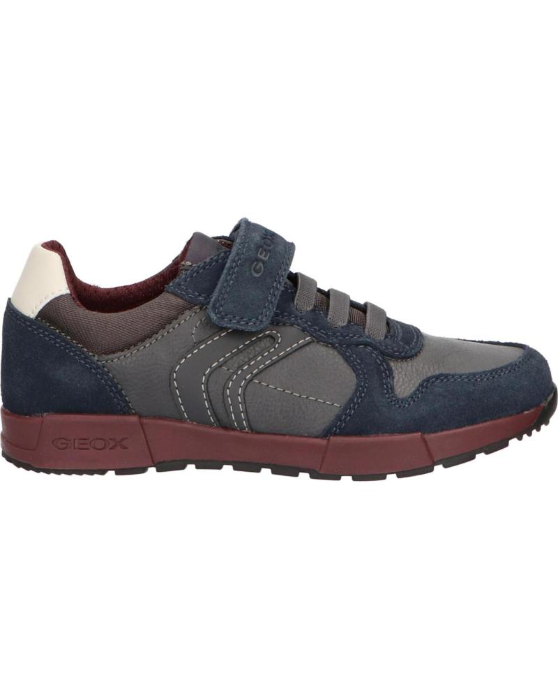 Chaussures pour Garçon GEOX J846NC 05422 J ALFIER C0739 DK GREY