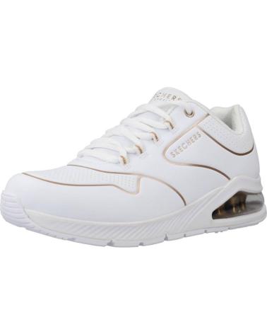 Deportivas de Mujer y Niña y Niño SKECHERS UNO 2 BLANCO