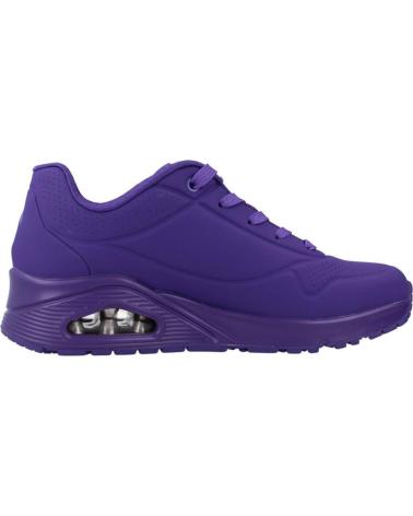 Sportivo per Donna SKECHERS ZAPATILLAS UNO NIGHT SHADES AIR PURPURA SNEAKERS 73667-PUR VIOLETA VIOLETA