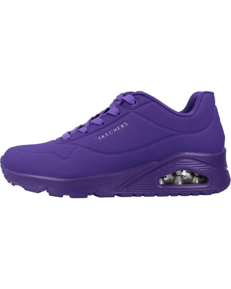 Sportivo per Donna SKECHERS ZAPATILLAS UNO NIGHT SHADES AIR PURPURA SNEAKERS 73667-PUR VIOLETA VIOLETA
