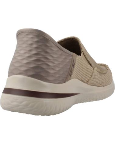 Deportivas de Hombre SKECHERS 210604 ZAPATILLAS CASUAL DE HOMBRE TAUPE SLIP INS TAUPE
