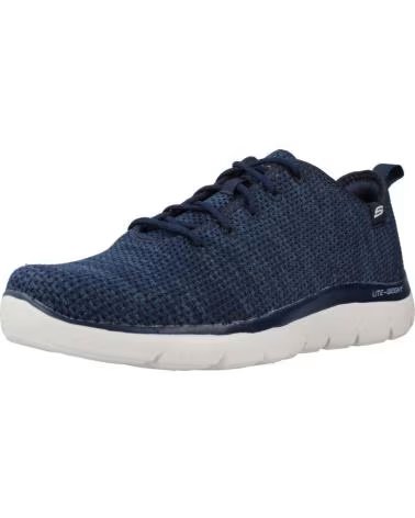 Sapatilhas-De-Hombre-SKECHERS-SUMMITS---KNIT-AZUL