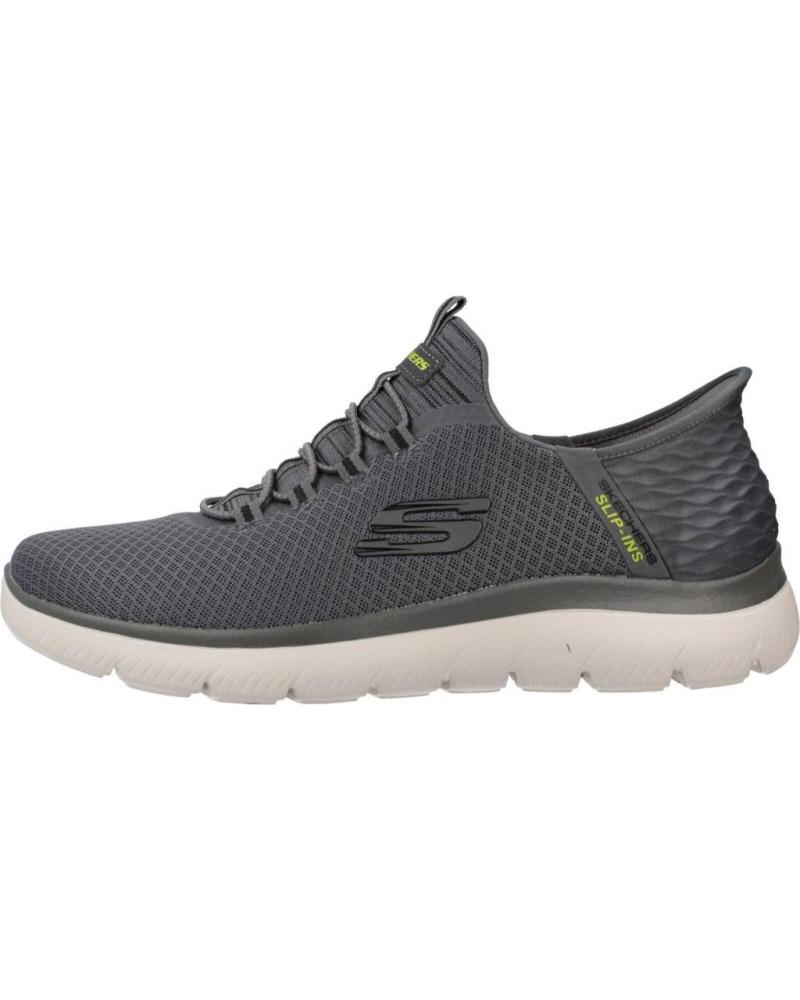 Sneaker für Herren SKECHERS 232457 ZAPATILLAS CASUAL DE HOMBRE GRIS SLIP INS GRIS