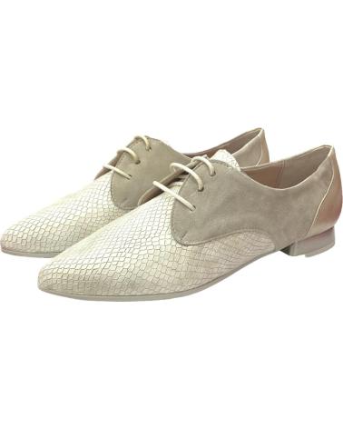 Schuhe für Damen PITILLOS ZAPATOS INGLES BEIGE PIEL OSSID-ANTE-TRESOR ORO-HI-ORO