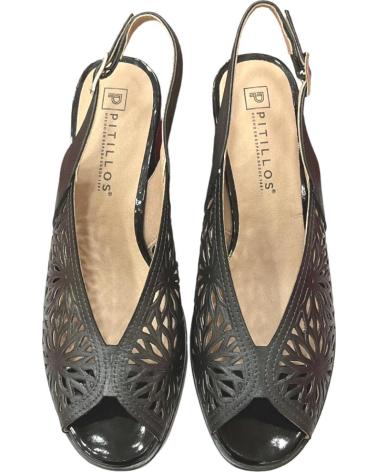 Woman Sandals PITILLOS SANDALIAS DE TACON 5171 NEGRO