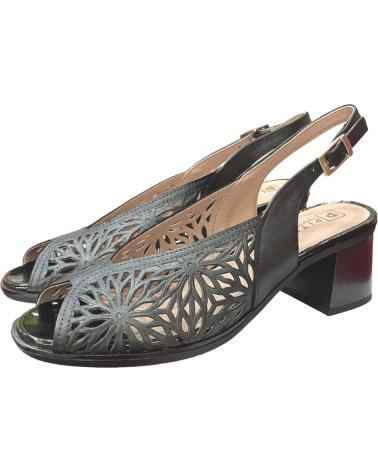 Woman Sandals PITILLOS SANDALIAS DE TACON 5171 NEGRO