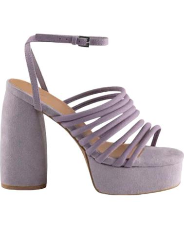 Sandalias de Mujer MIM SANDALIAS TACON MORADO MALVA