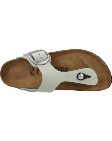 Sandalias de Mujer BIRKENSTOCK GIZEH BIG BUCKLE VERDE