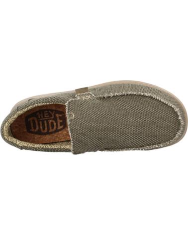 Nauticos de Hombre HEY DUDE 40124H VERDE