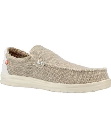 Man shoes HEY DUDE CASUAL SHOES HEY DUDE 40124H MEN MARRON CLARO