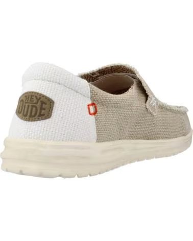 Man shoes HEY DUDE CASUAL SHOES HEY DUDE 40124H MEN MARRON CLARO