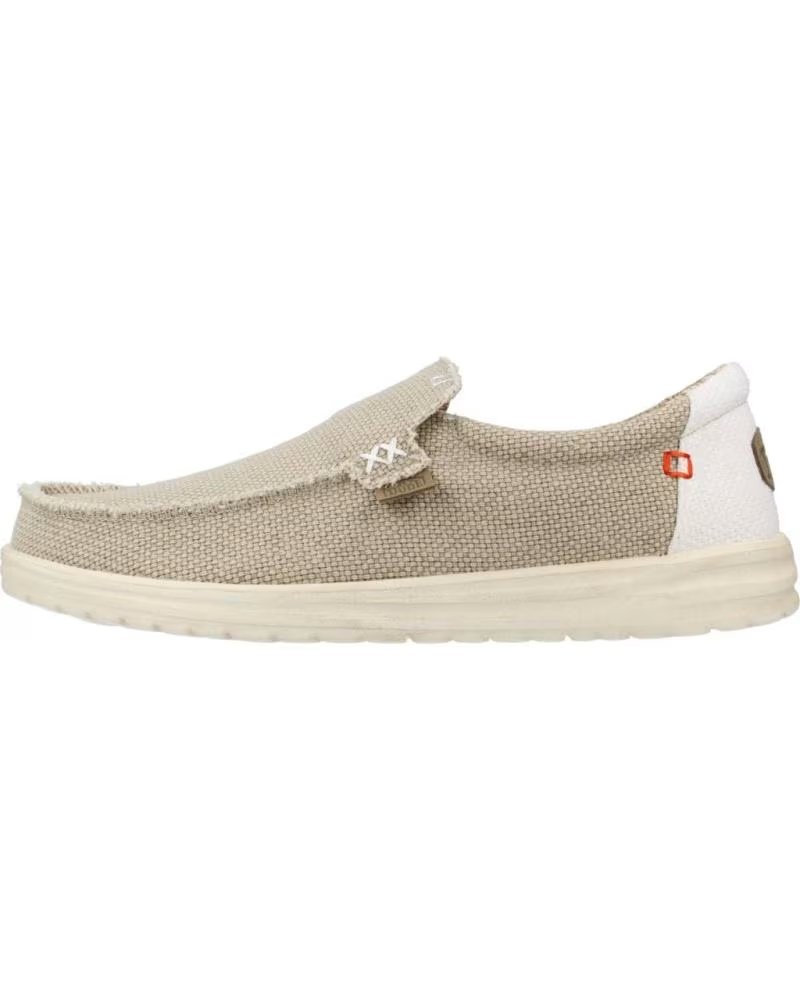 Man shoes HEY DUDE CASUAL SHOES HEY DUDE 40124H MEN MARRON CLARO