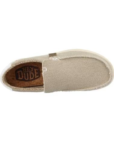 Man shoes HEY DUDE CASUAL SHOES HEY DUDE 40124H MEN MARRON CLARO