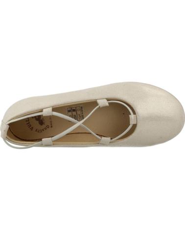 Schuhe für Mädchen VUL-LADI CEREMONIA NINA VULLADI MODELO 6411 679 COLOR ORO CHAMPAGNE CHAMPAGNE