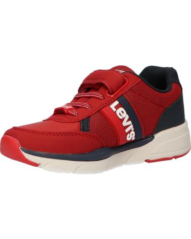 Sportschuhe für Mädchen und Junge LEVIS VORE0012S NEW OREGON 0047 RED