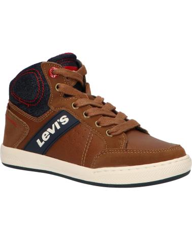 Sportschuhe für Mädchen und Junge LEVIS VCLU0030S NEW MADISON 0241 COGNAC
