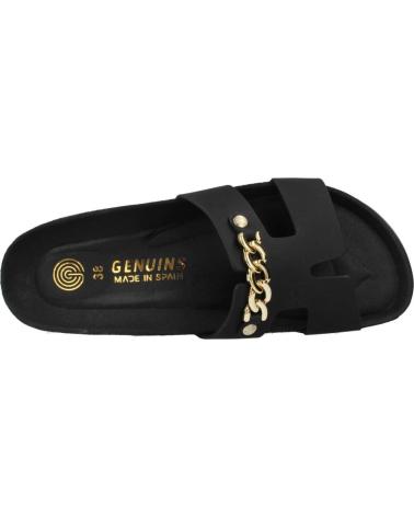 Woman Sandals GENUINS HILTON NEGRO