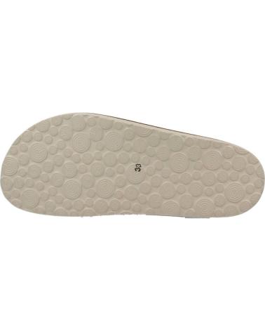Woman Sandals GENUINS HAWAII MARRON CLARO