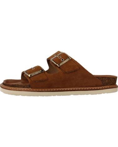 Woman Sandals GENUINS HAWAII MARRON CLARO