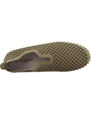 Zapatos de Mujer ILSE JACOBSEN ZAPATILLAS MUJER MODELO TULIP3275 COLOR VERDE 410ARMY