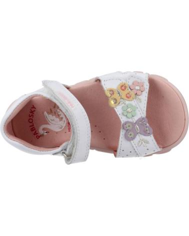 Sandales pour Fille PABLOSKY 025007P BLANCO