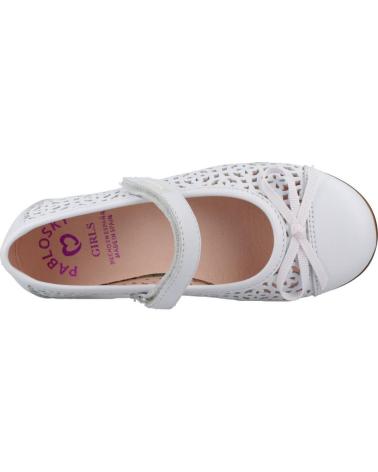 girl shoes PABLOSKY CEREMONIA NINA MODELO 350000P COLOR BLANCO BLANCO BLANCO