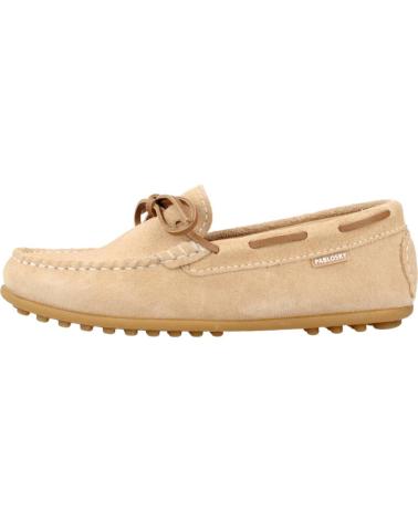 Halbschuhe für Junge PABLOSKY MOCASIN 128036 TAUPE