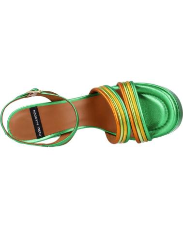 Sandalias de Mujer ANGEL ALARCON COMBI GALAXY VERDE