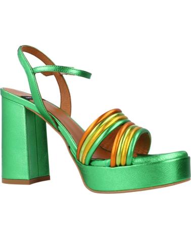 Sandalias de Mujer ANGEL ALARCON COMBI GALAXY VERDE