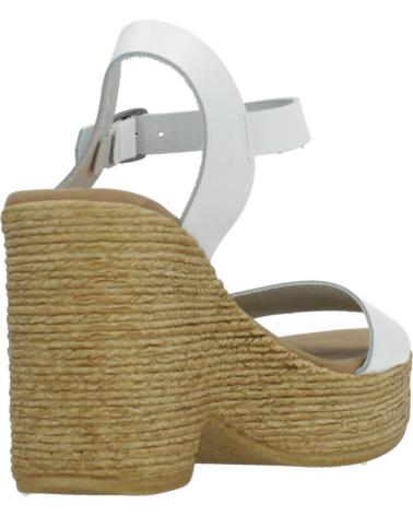 Zapatos de cuña de Mujer PORRONET 2992P BLANCO
