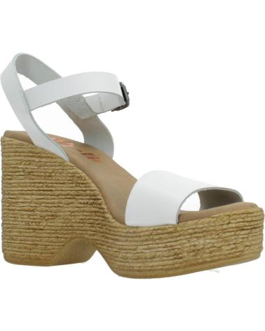 Zapatos de cuña de Mujer PORRONET 2992P BLANCO