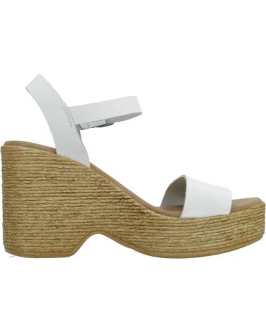 Zapatos de cuña de Mujer PORRONET 2992P BLANCO