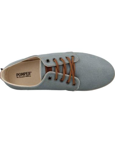 Zapatos de Hombre POMPEII HIGBY ECO CANVAS AZUL