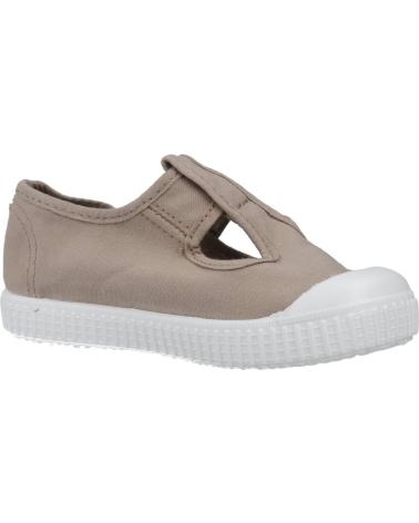 Sandálias de Menina e Menino VICTORIA SANDALIAS 136625 LONA UNISEX BEIGE