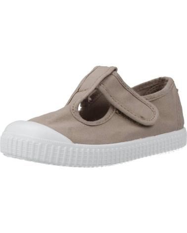 Sandálias de Menina e Menino VICTORIA SANDALIAS 136625 LONA UNISEX BEIGE