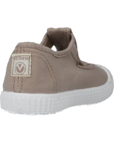 Sandálias de Menina e Menino VICTORIA SANDALIAS 136625 LONA UNISEX BEIGE