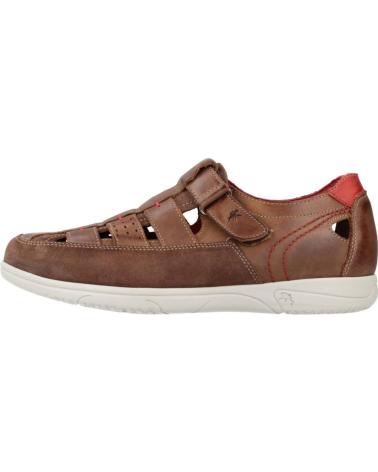 Man Sandals FLUCHOS SANDALIAS CERRADAS PIEL MARRON F0109 SURF LUXE CAFE MARRON TERRACOTA
