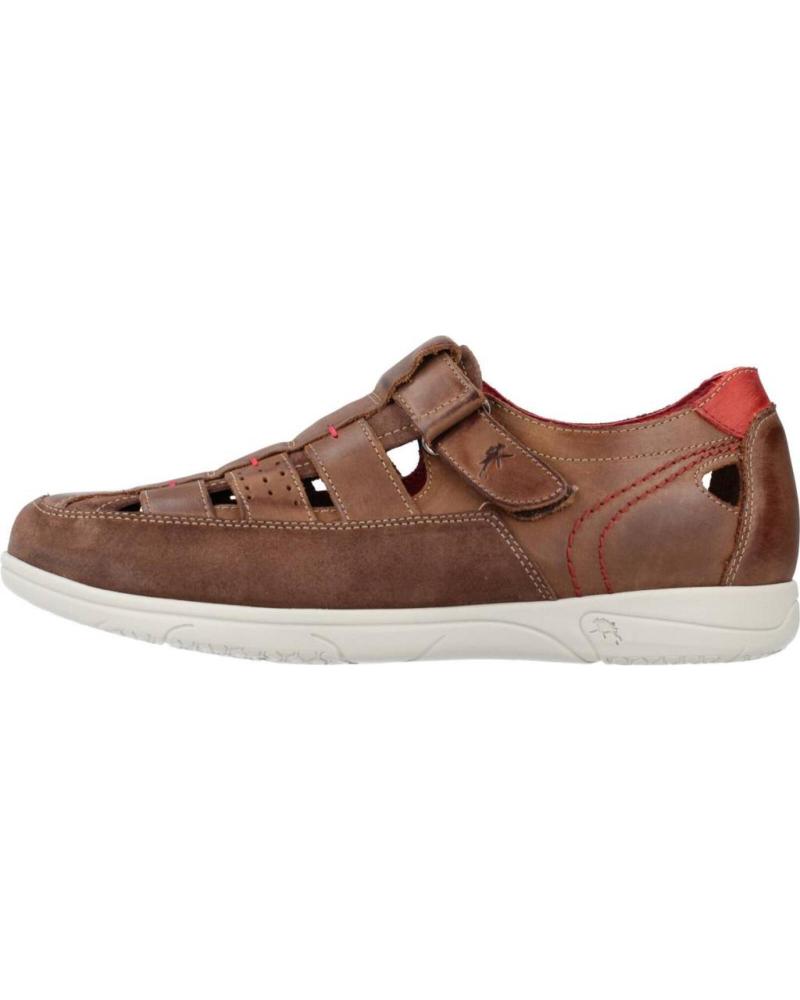 Man Sandals FLUCHOS SANDALIAS CERRADAS PIEL MARRON F0109 SURF LUXE CAFE MARRON TERRACOTA