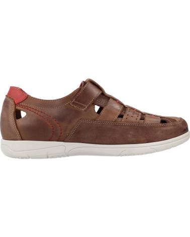 Man Sandals FLUCHOS SANDALIAS CERRADAS PIEL MARRON F0109 SURF LUXE CAFE MARRON TERRACOTA