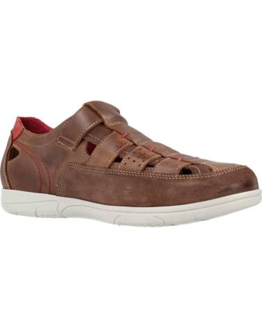 Man Sandals FLUCHOS SANDALIAS CERRADAS PIEL MARRON F0109 SURF LUXE CAFE MARRON TERRACOTA