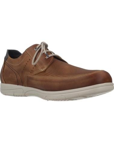 Zapatos de Hombre FLUCHOS INFORMALES HOMBRE MODELO F0119 COLOR MARRON CUERO CUERO